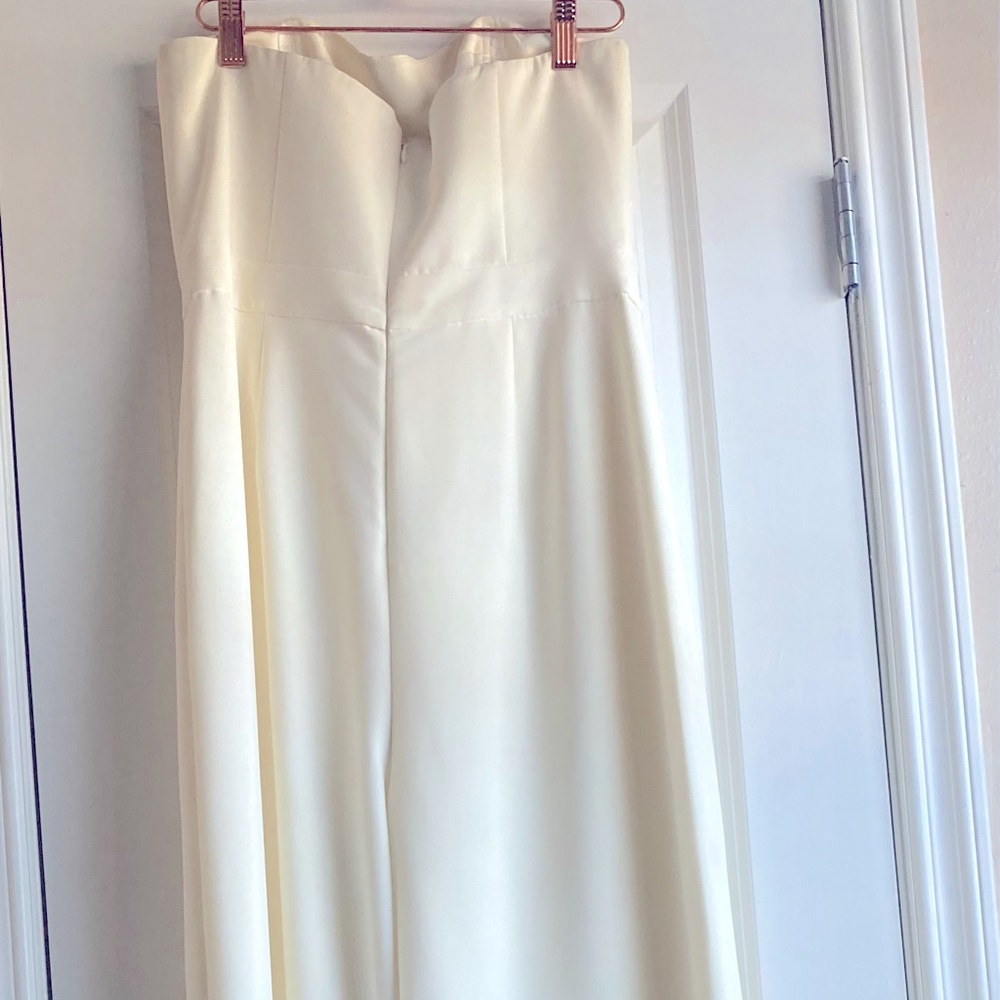 Winter White Pantsuit WHBM